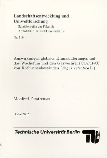 M. Forstreuter Habilitationsschrift