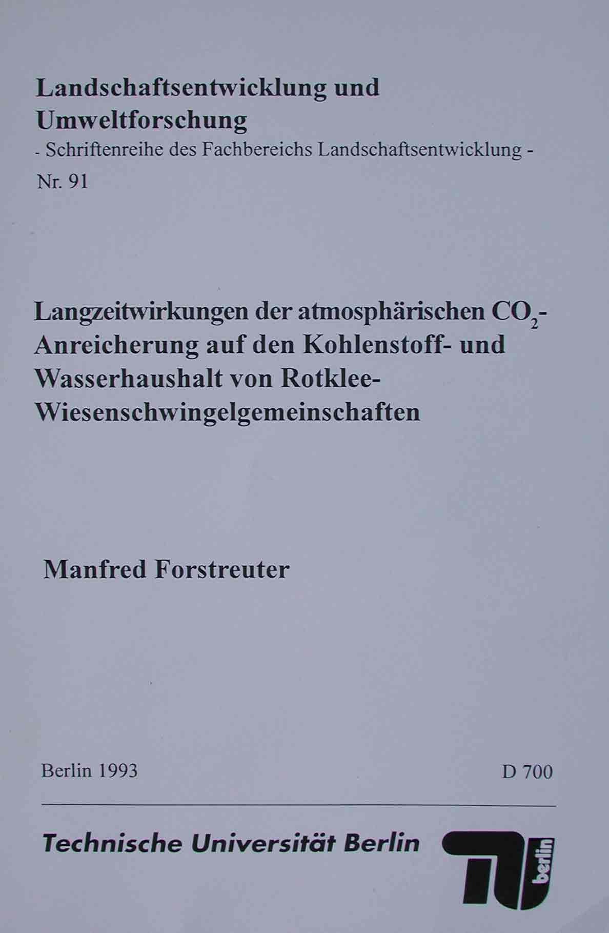 M. Forstreuter Dissertation